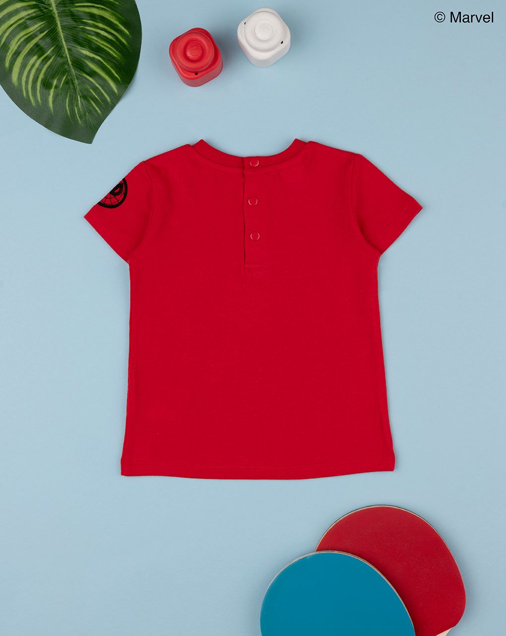 βρεφικό t-shirt κόκκινο με το spiderman για αγόρι - Prénatal