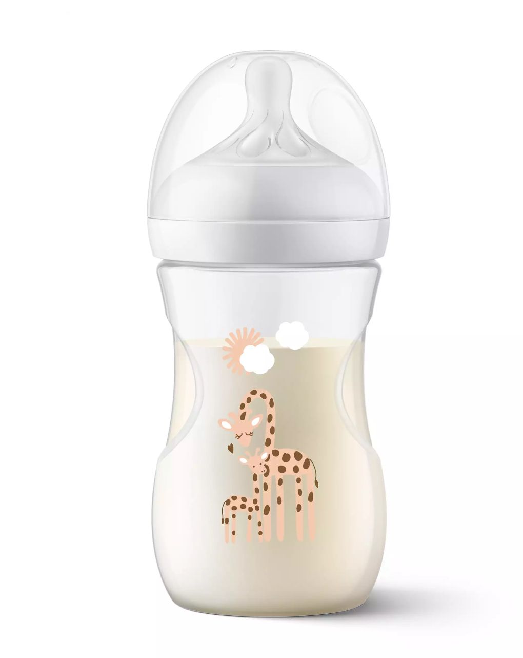 Philips avent πλαστικό μπιμπερό natural response 3-6m+ 260ml καμηλοπάρδαλη, scy903/66 - Philips Avent