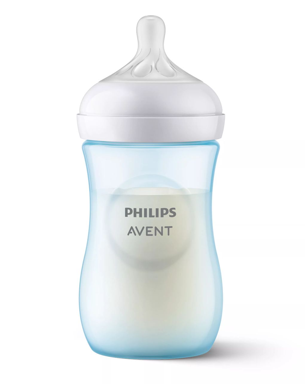 Philips avent πλαστικό μπιμπερό natural response 1m+ 260ml μπλε, scy903/21 - Philips Avent