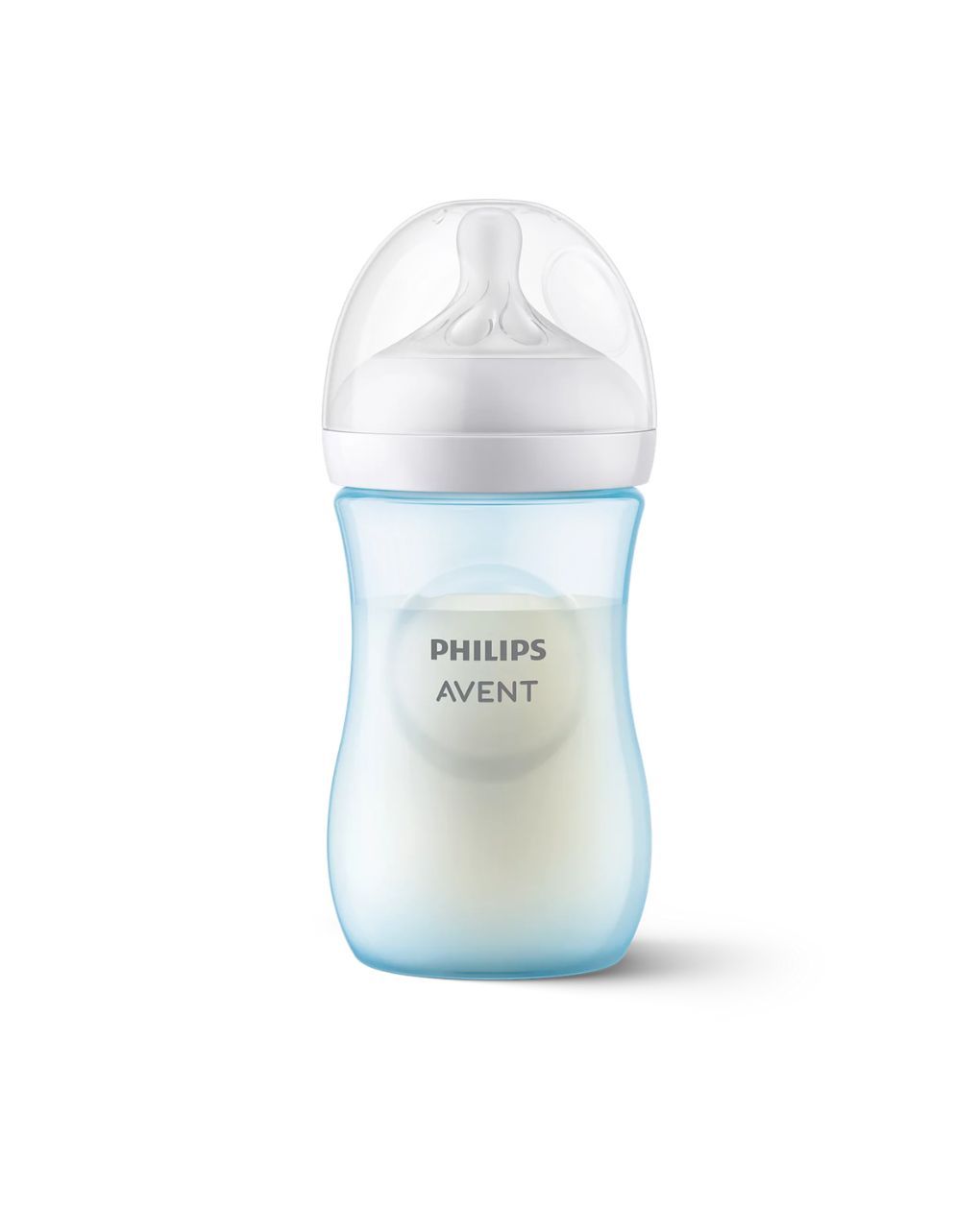 Philips avent πλαστικό μπιμπερό natural response 260ml μέτριας ροής 3-6m μπλε scy903/21 - Philips Avent
