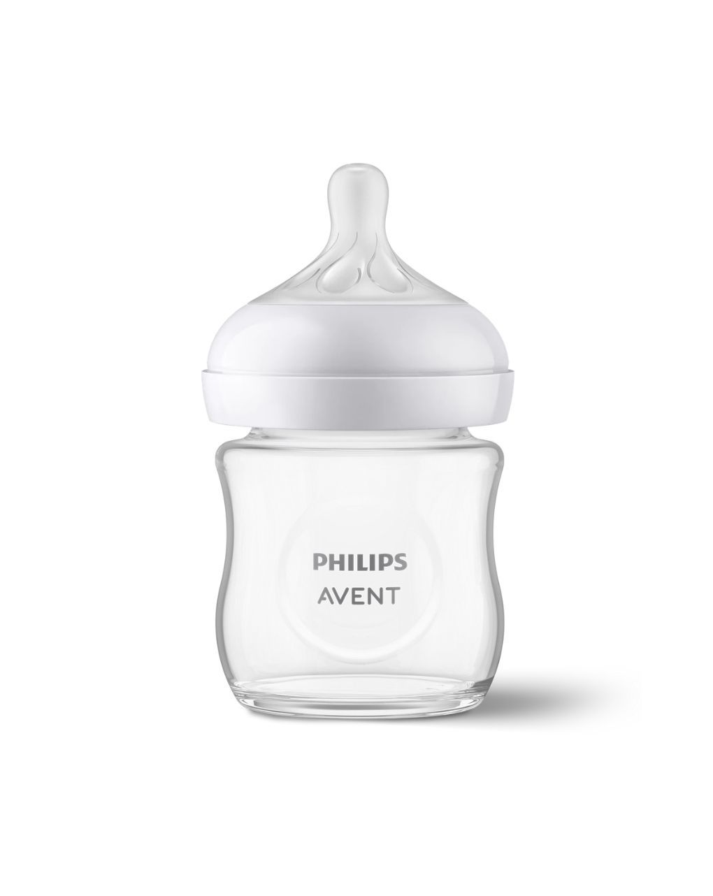 Philips avent γυάλινο μπιμπερό natural response 120ml αργής ροής 0-3m scy930/01 - Philips Avent