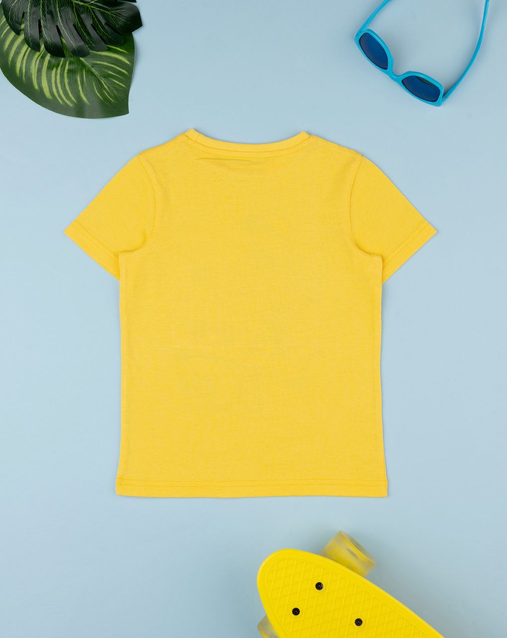 παιδικό t-shirt κίτρινο με ρομπότ για αγόρι - Prénatal