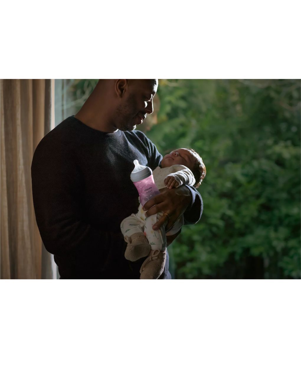 Philips avent πλαστικό μπιμπερό natural response 260ml μέτριας ροής 3-6m ροζ scy903/11 - Philips Avent