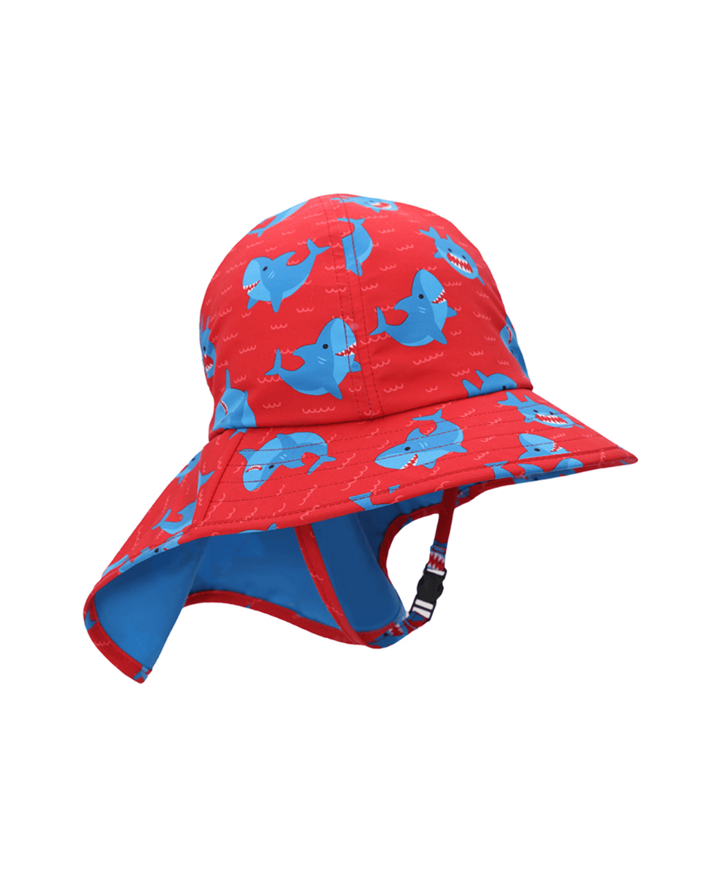 Zoocchini καπέλο λεγεωνάριου upf50 sherman the shark για αγόρι