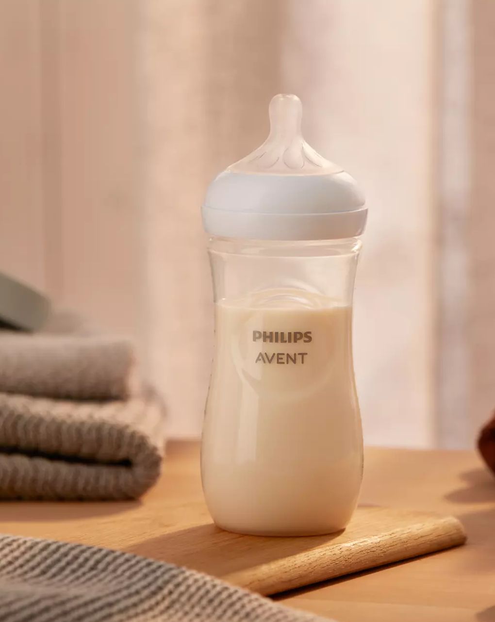 Philips avent πλαστικό μπιμπερό natural response 3m+ 330ml scy906/01 - Philips Avent