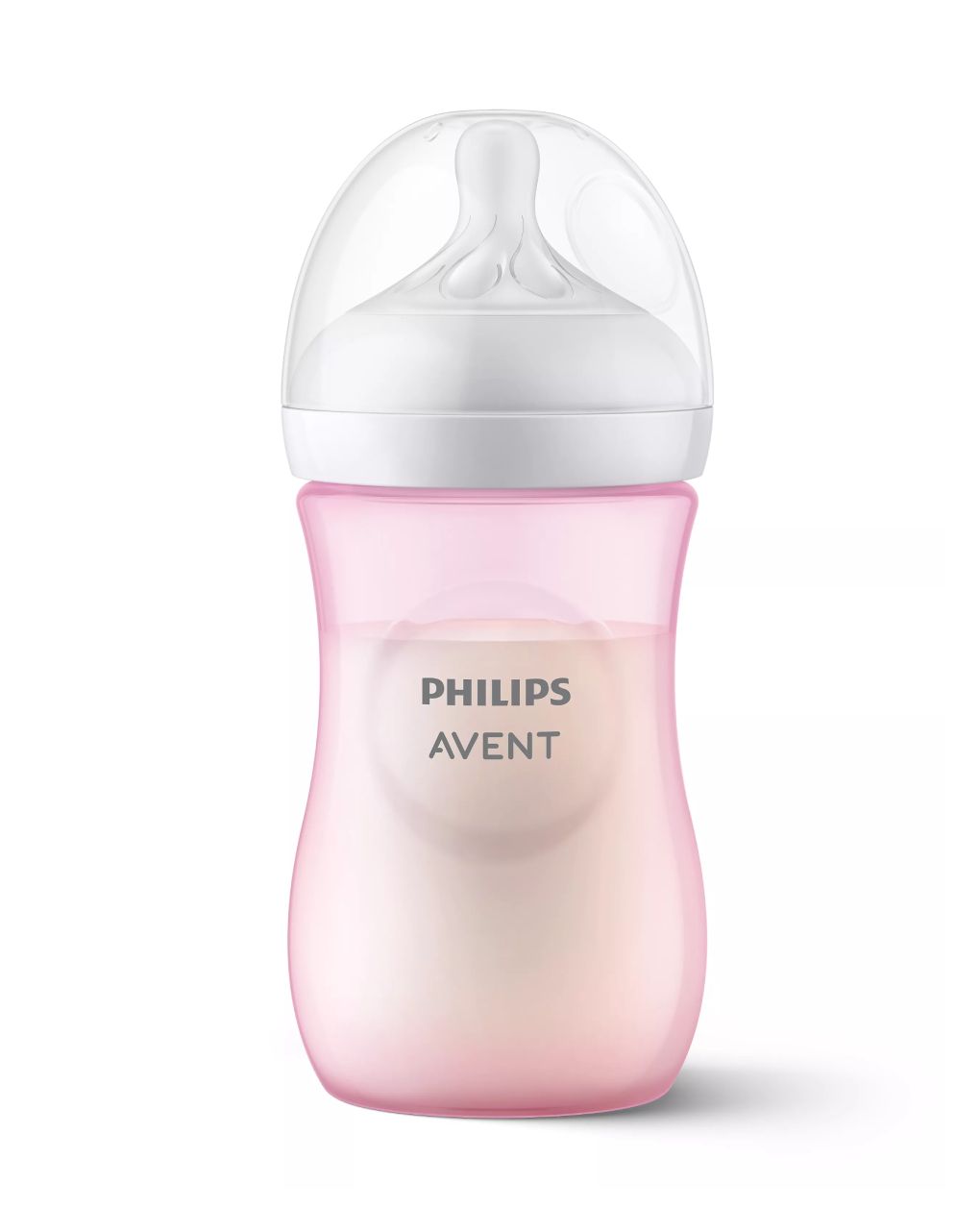 Philips avent πλαστικό μπιμπερό natural response 1m+ 260ml ροζ, scy903/11 - Philips Avent