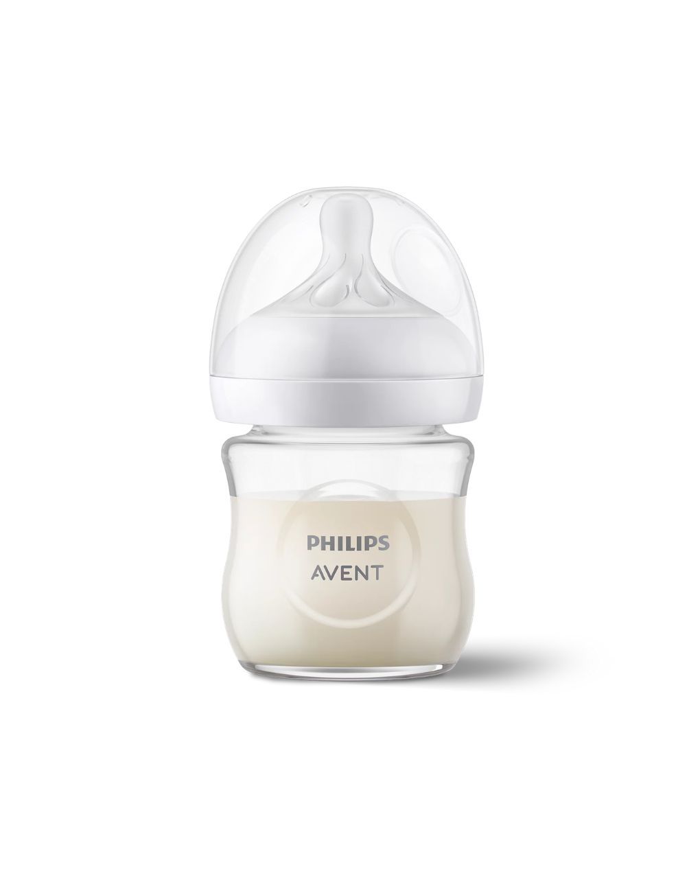 Philips avent γυάλινο μπιμπερό natural response 120ml αργής ροής 0-3m scy930/01 - Philips Avent
