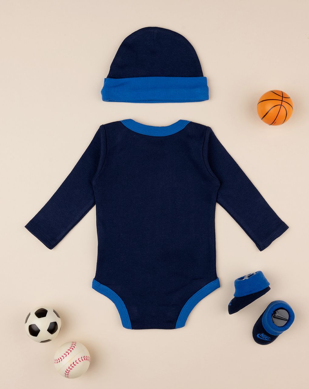 Nike σετ futura logo μπλε ln0134/mn0134-u90 για αγόρι - Nike