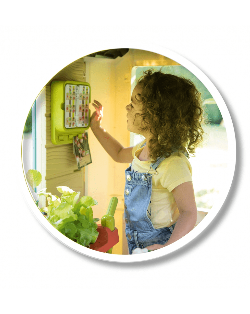 Smoby παιδικό σπιτάκι κήπου 132x128x135cm με αξεσουάρ smb810405 - Smoby