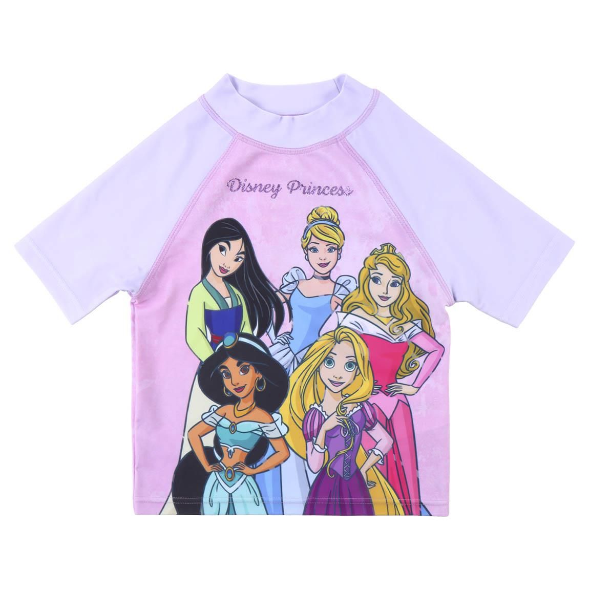 Disney uv t-shirt 50 με τις disney princesses για κορίτσι