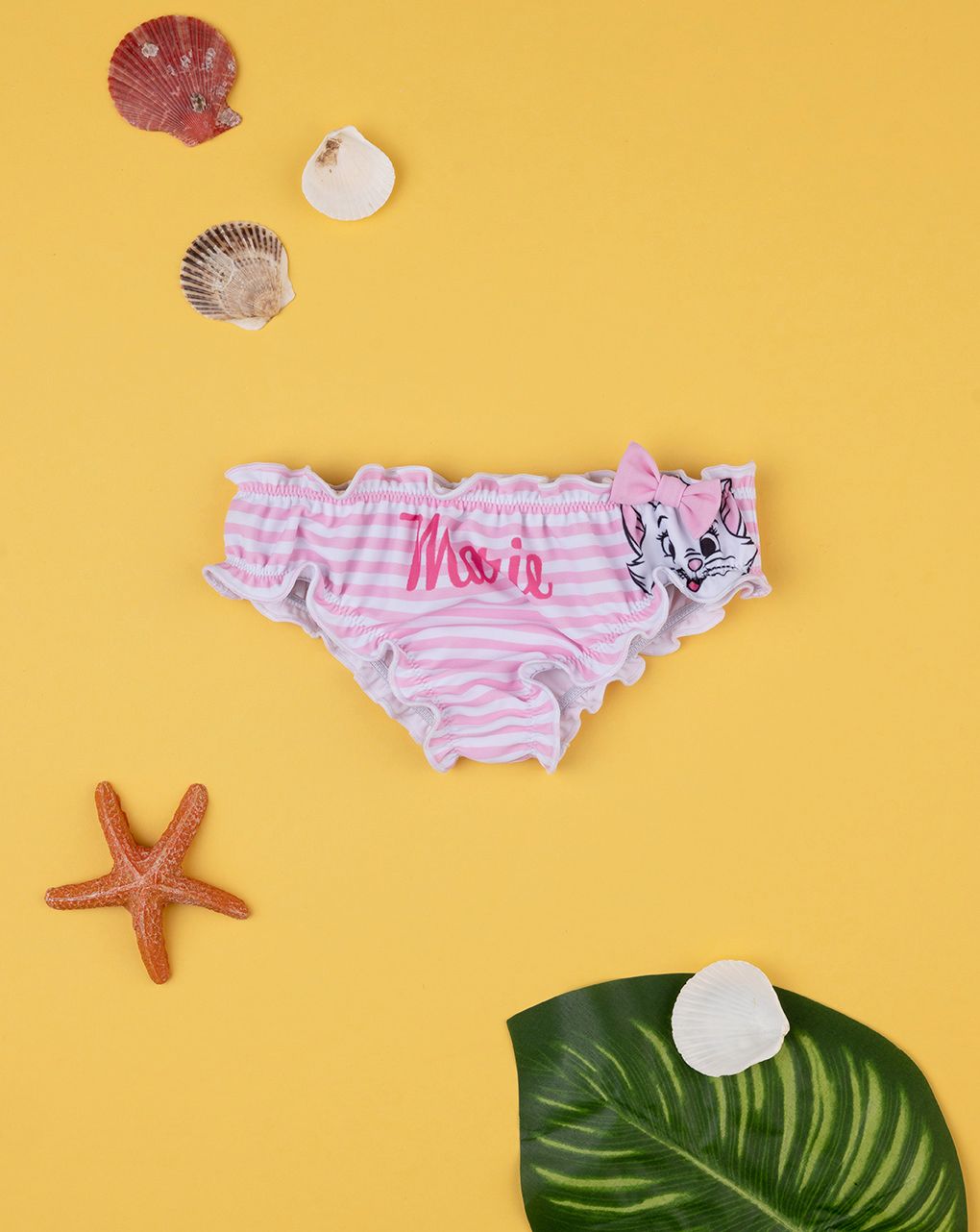 βρεφικό μαγιό σλιπ ριγέ με τη marie για κορίτσι