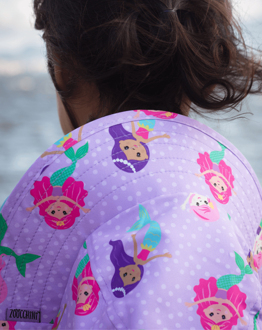 Zoocchini καπέλο λεγεωνάριου upf50 γοργόνα για κορίτσι - Zoocchini