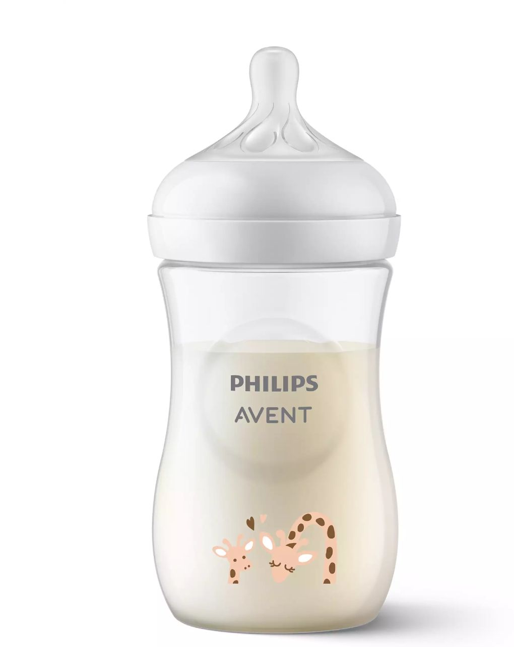 Philips avent πλαστικό μπιμπερό natural response 3-6m+ 260ml καμηλοπάρδαλη, scy903/66 - Philips Avent