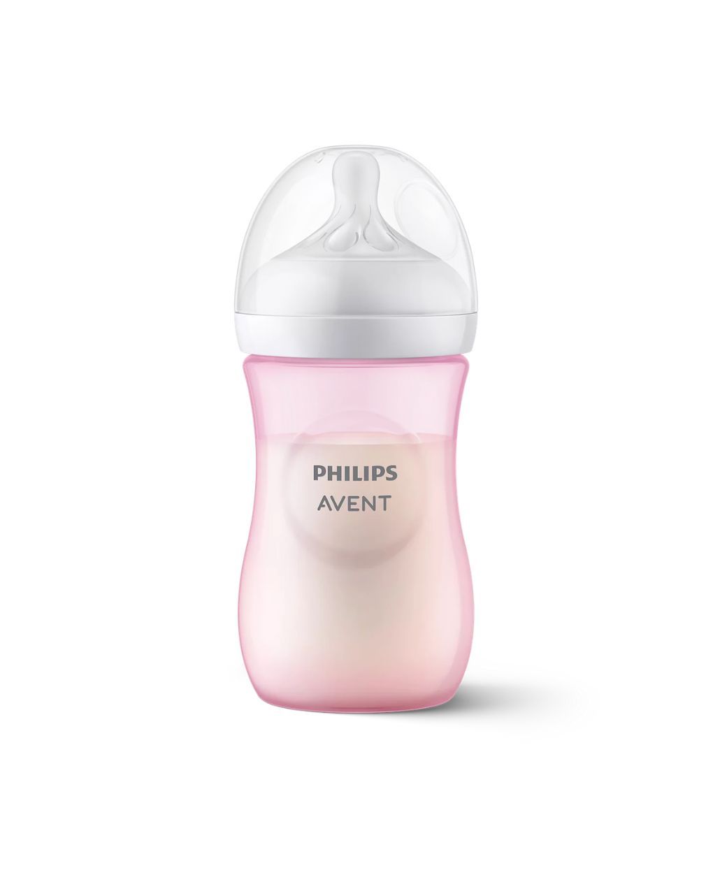 Philips avent πλαστικό μπιμπερό natural response 260ml μέτριας ροής 3-6m ροζ scy903/11 - Philips Avent