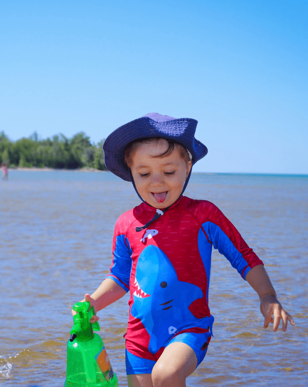 Zoocchini surf suit upf50 sherman the shark για αγόρι