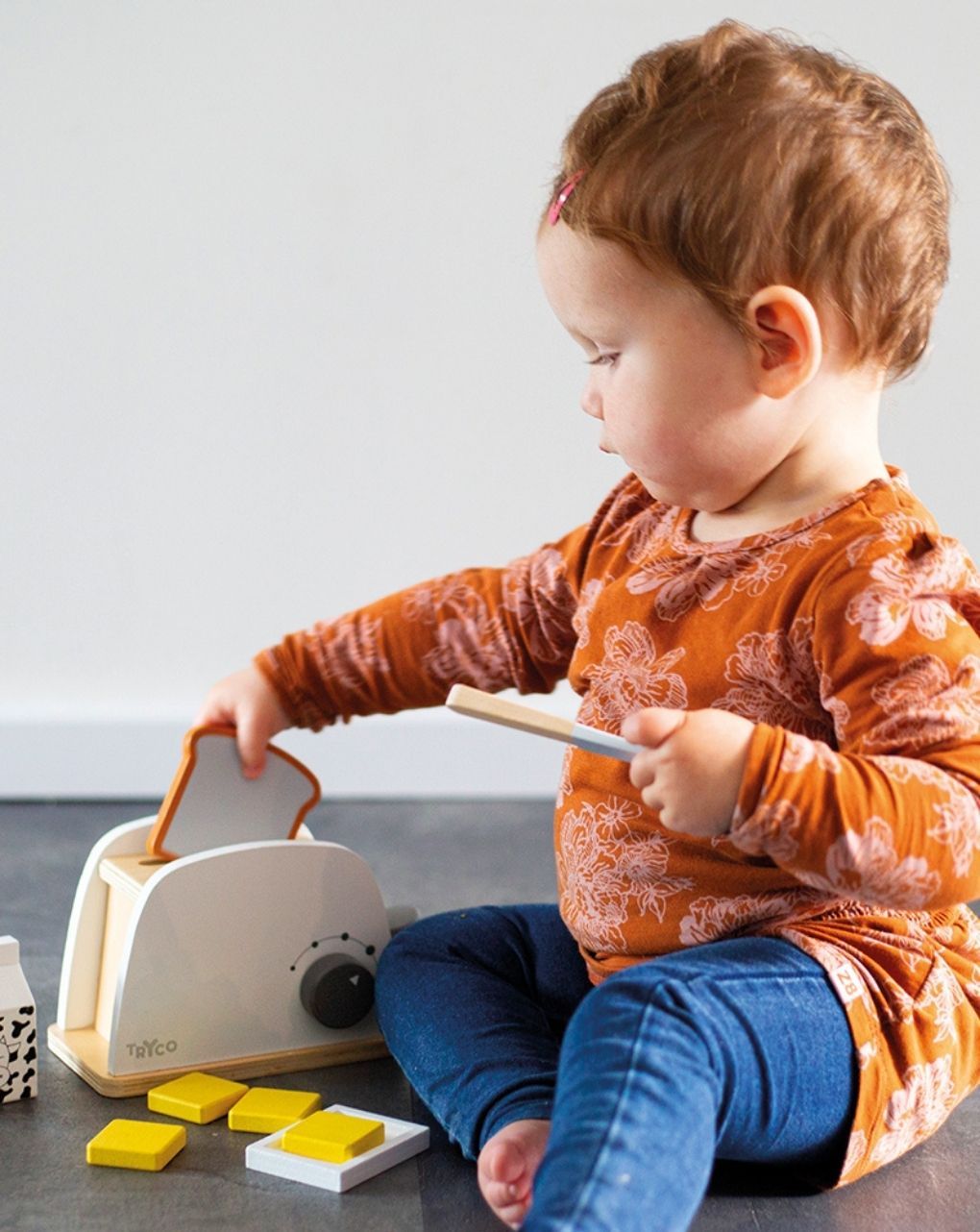 Tryco ξύλινη τοστιέρα με αξεσουάρ tr-303002 - TRYCO