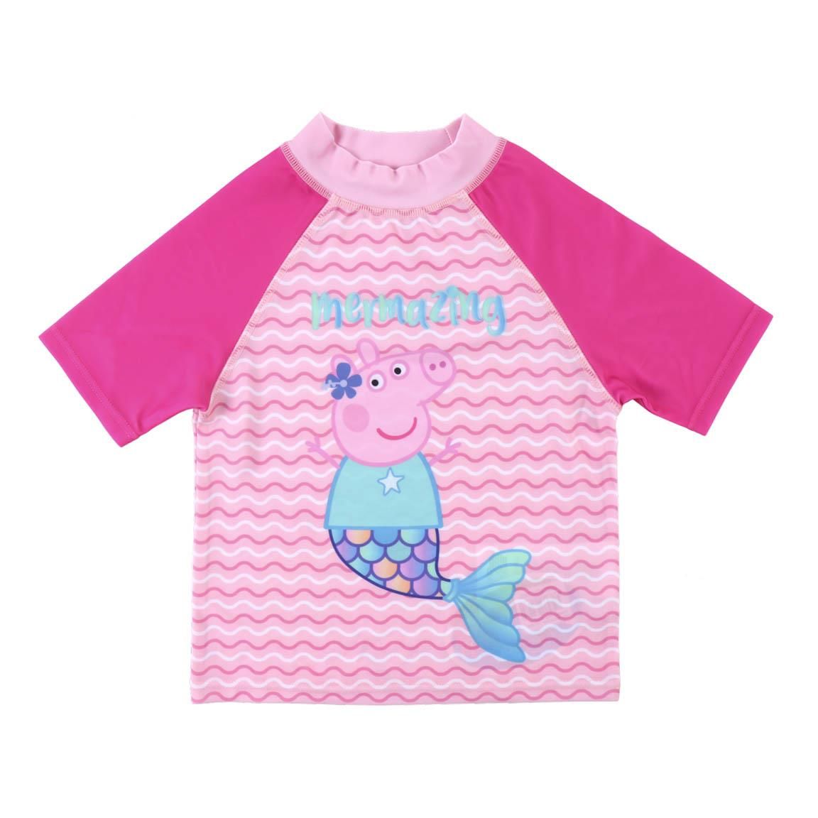 Disney uv t-shirt 50 με την peppa pig για κορίτσι