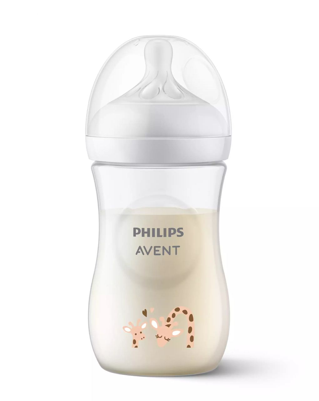 Philips avent πλαστικό μπιμπερό natural response 3-6m+ 260ml καμηλοπάρδαλη, scy903/66 - Philips Avent