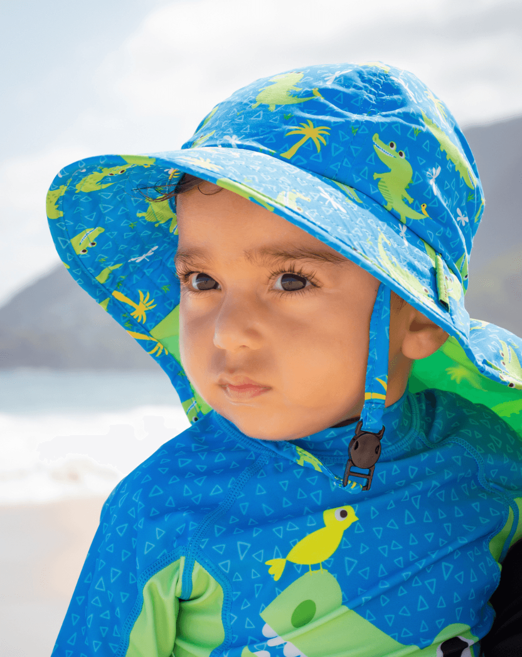 Zoocchini καπέλο λεγεωνάριου upf50 αλιγάτορας για αγόρι