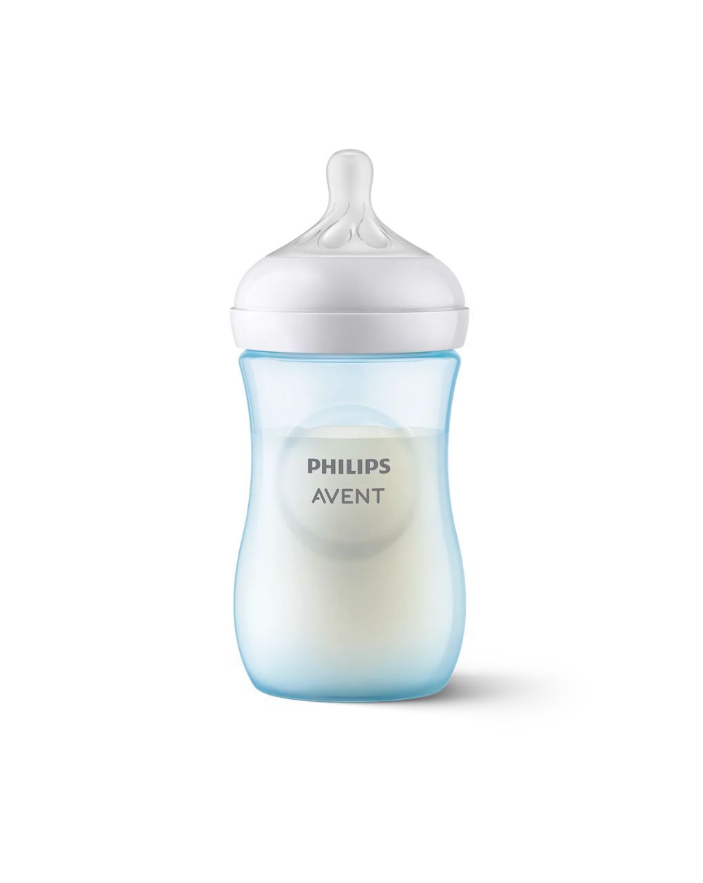 Philips avent πλαστικό μπιμπερό natural response 260ml μέτριας ροής 3-6m μπλε scy903/21 - Philips Avent