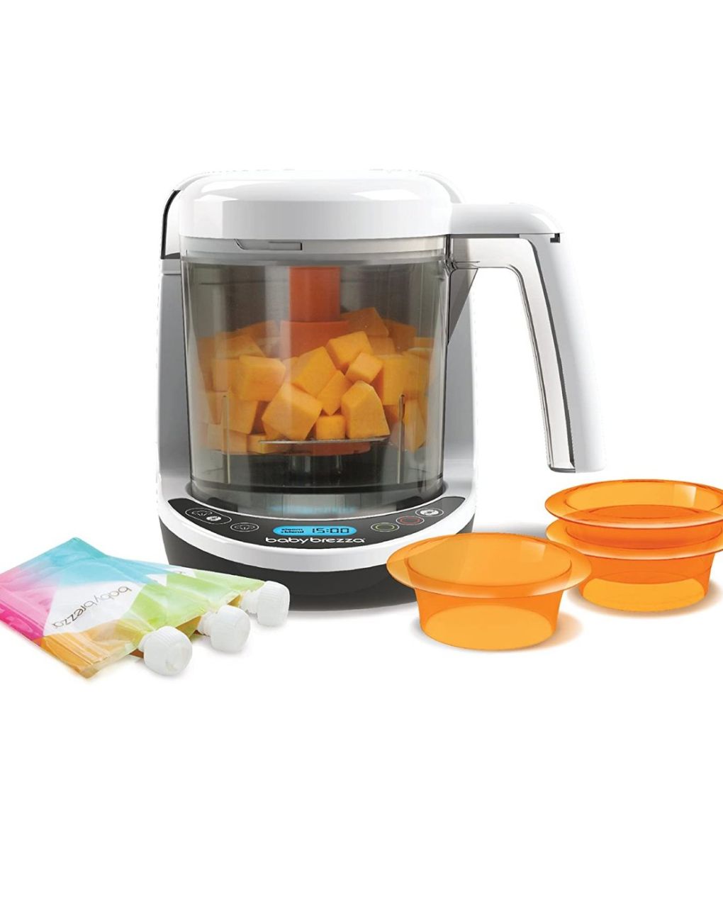 Baby brezza ατμομάγειρας-μπλέντερ food maker deluxe 0.95lt