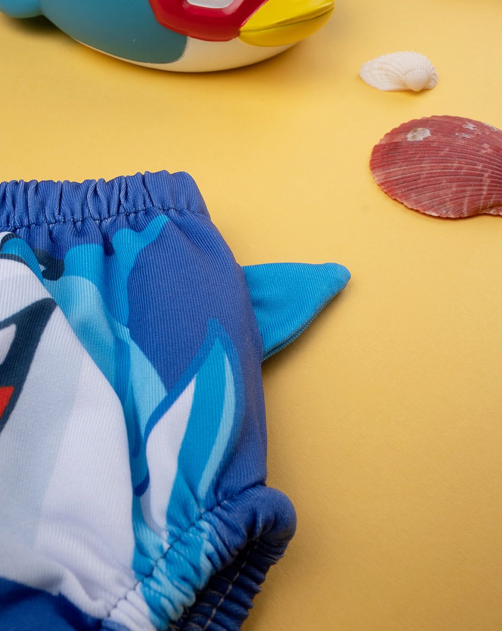 βρεφικό μαγιό πάνα μπλε με καρχαρία για αγόρι - Prénatal