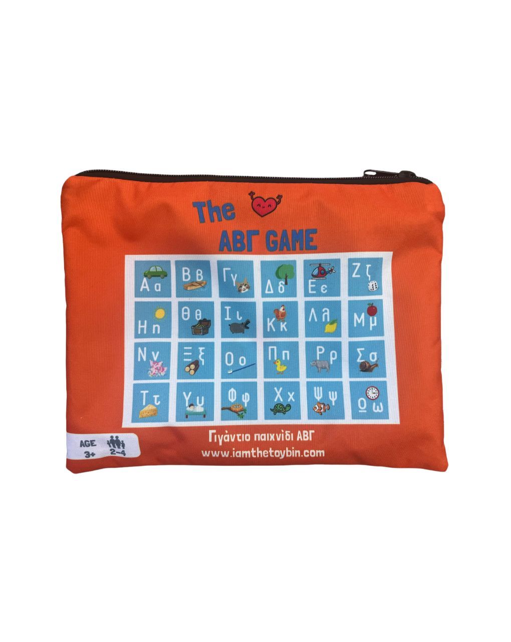 The toy bin εκπαιδευτικό παιχνίδι με την ελληνική αβγ ccαβγ49