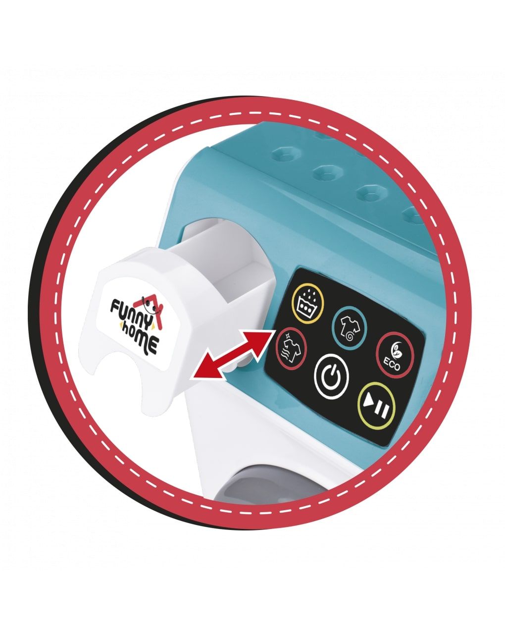 Funny home παιδικό πλυντήριο ρούχων prg00719 - FunnyHome