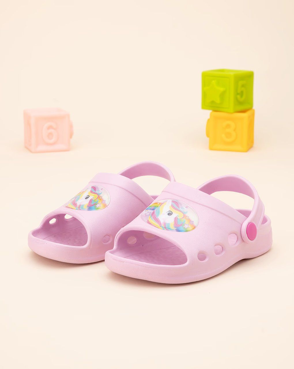 σαμπό θαλάσσης ανοιχτά ροζ με μονόκερο για κορίτσι - Silverlit