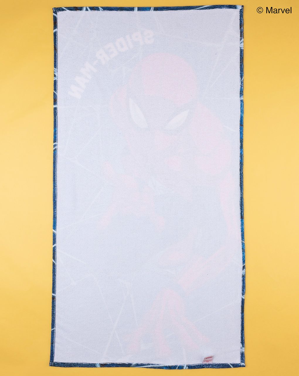 παιδική πετσέτα θαλάσσης μπλε με τον spiderman για αγόρι - Prénatal