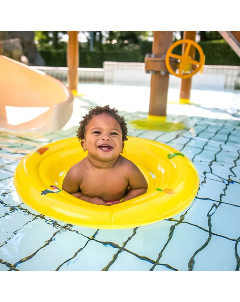 Swim essentials: σωσίβιο ⌀69εκ. 0-1 ετών "unisex yellow" swe-2020se31 - Swim Essentials