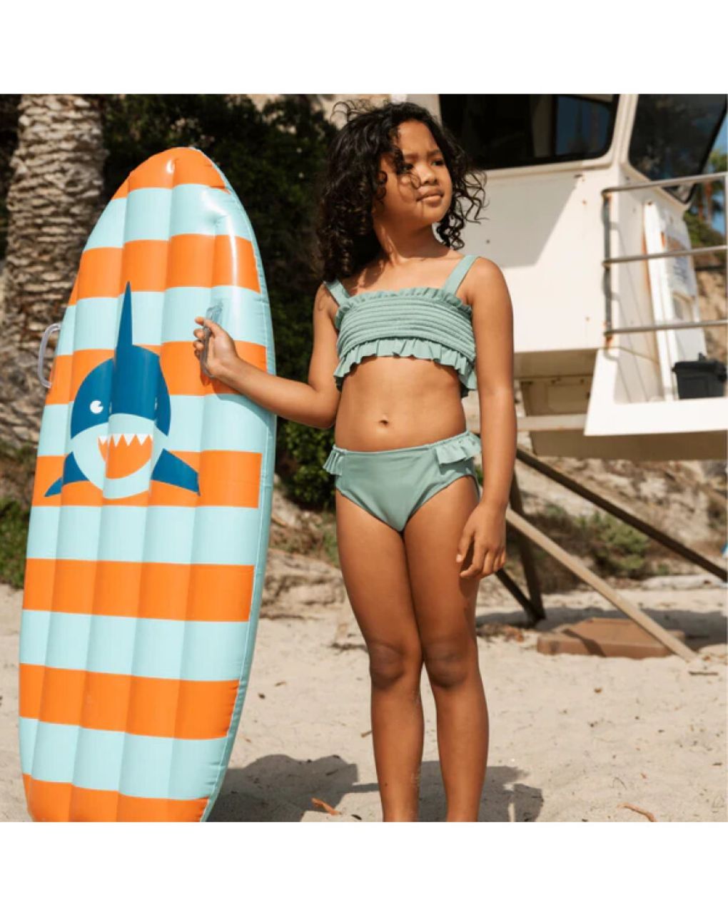 Swim essentials φουσκωτή σανίδα 120cm "striperd shark" swe-2022se312 - Swim Essentials