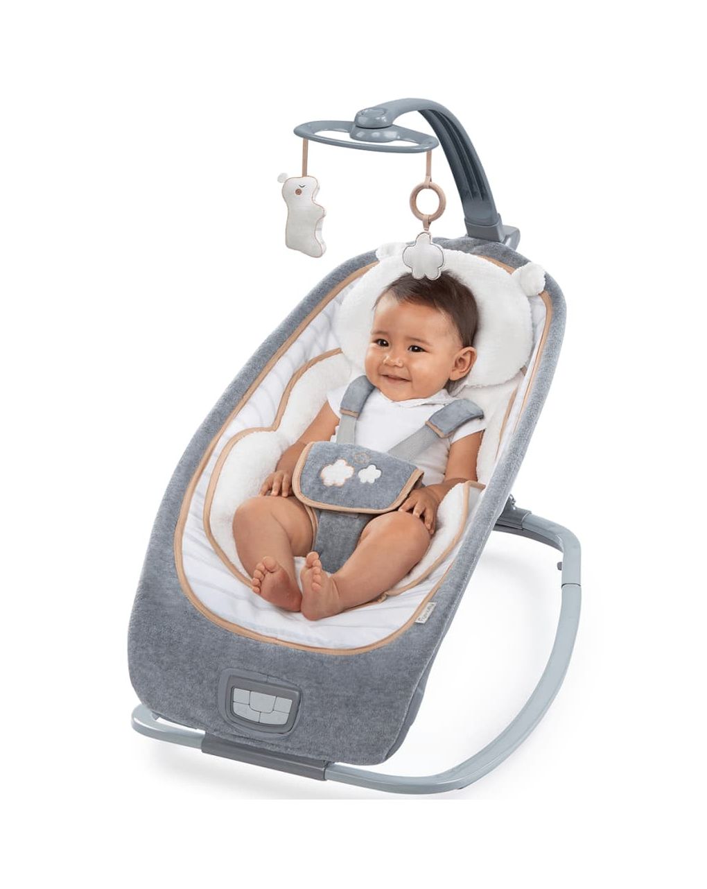 Ingenuity ριλάξ baby rocker bella teddy k10986 - Ingenuity