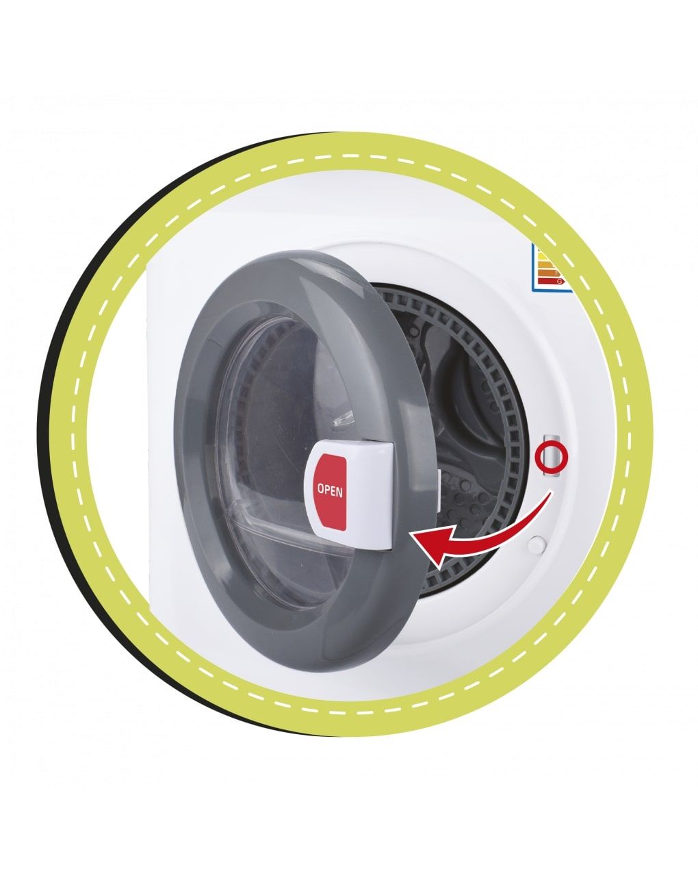 Funny home παιδικό πλυντήριο ρούχων prg00719 - FunnyHome