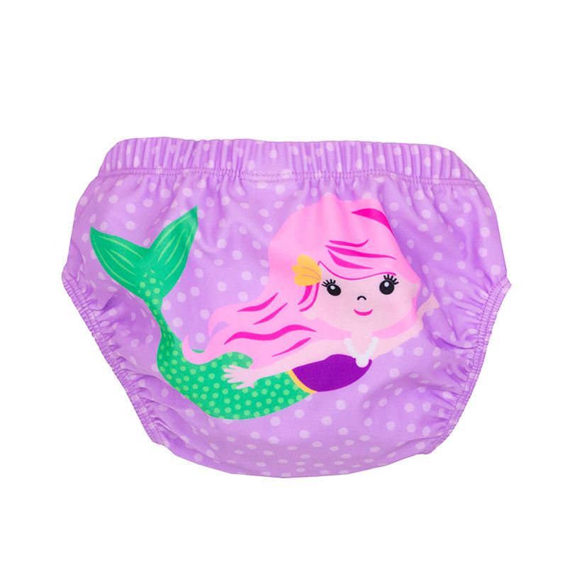 Zoocchini σετ μαγιό πάνα 2 τμχ mermaid upf50+ για κορίτσι - Zoocchini