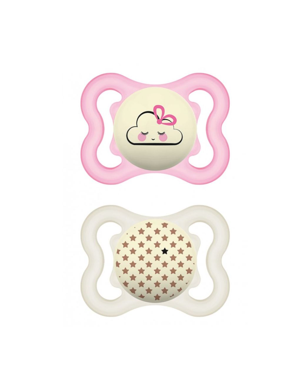 Mam πιπίλα supreme night x2 σιλικόνη, 2-6m - Mam