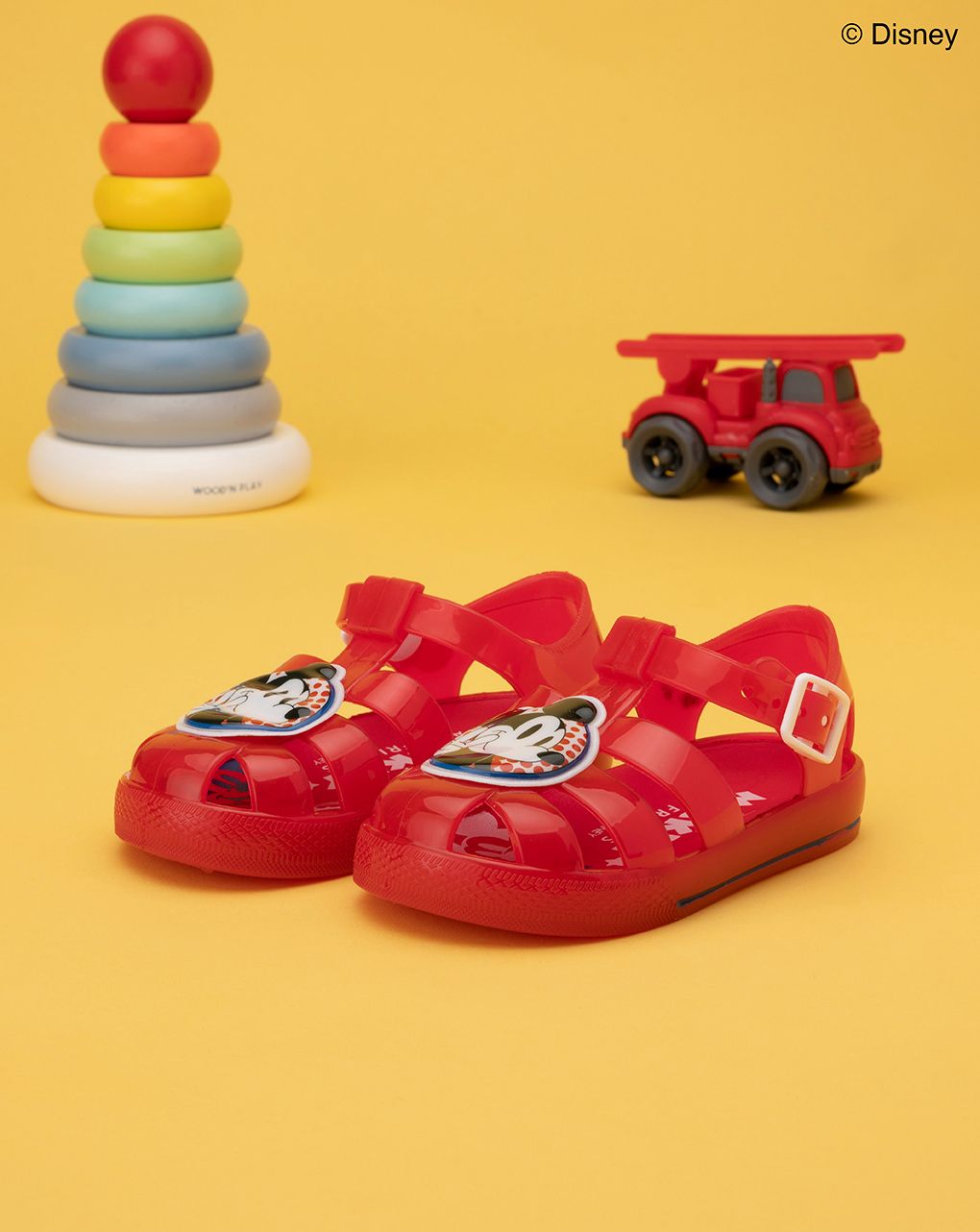σανδάλια θαλάσσης κόκκινα με το mickey για αγόρι - Silverlit