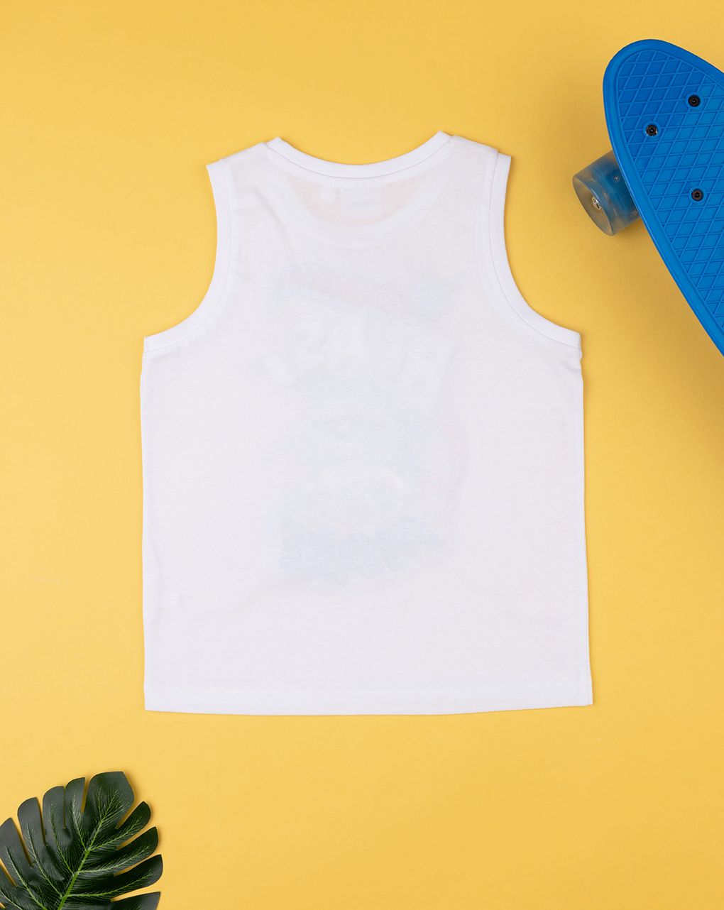 παιδική αμάνικη μπλούζα λευκή hot wheels για αγόρι - Prénatal