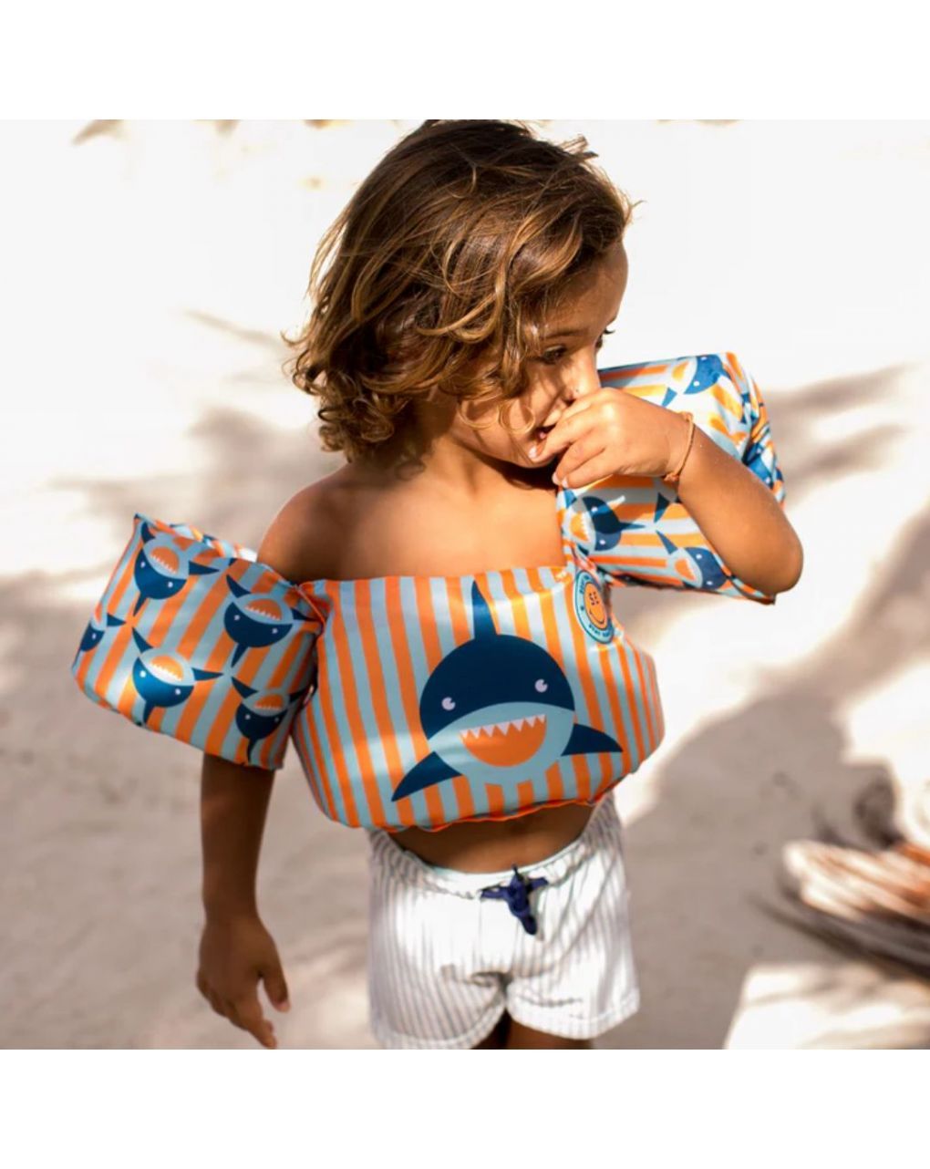 Swim essentials: μπρατσάκια με σωσίβιο για 15-30 κιλά "shark" swe-2020se110 - Swim Essentials