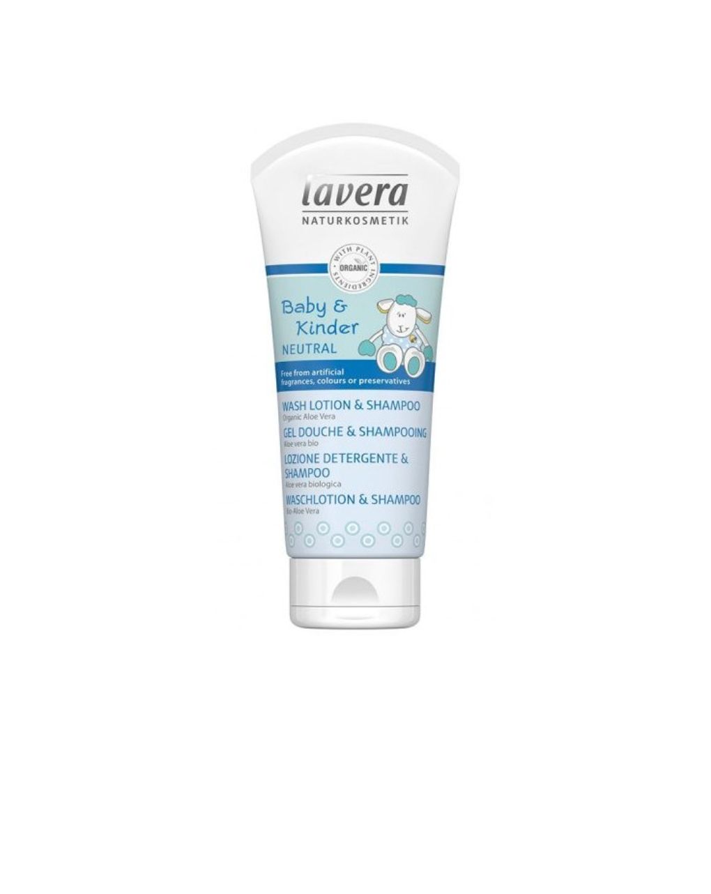 Waterwipes bio 3pack & lavera σαμπουάν - αφρόλουτρο baby & kinder neutral - WaterWipes