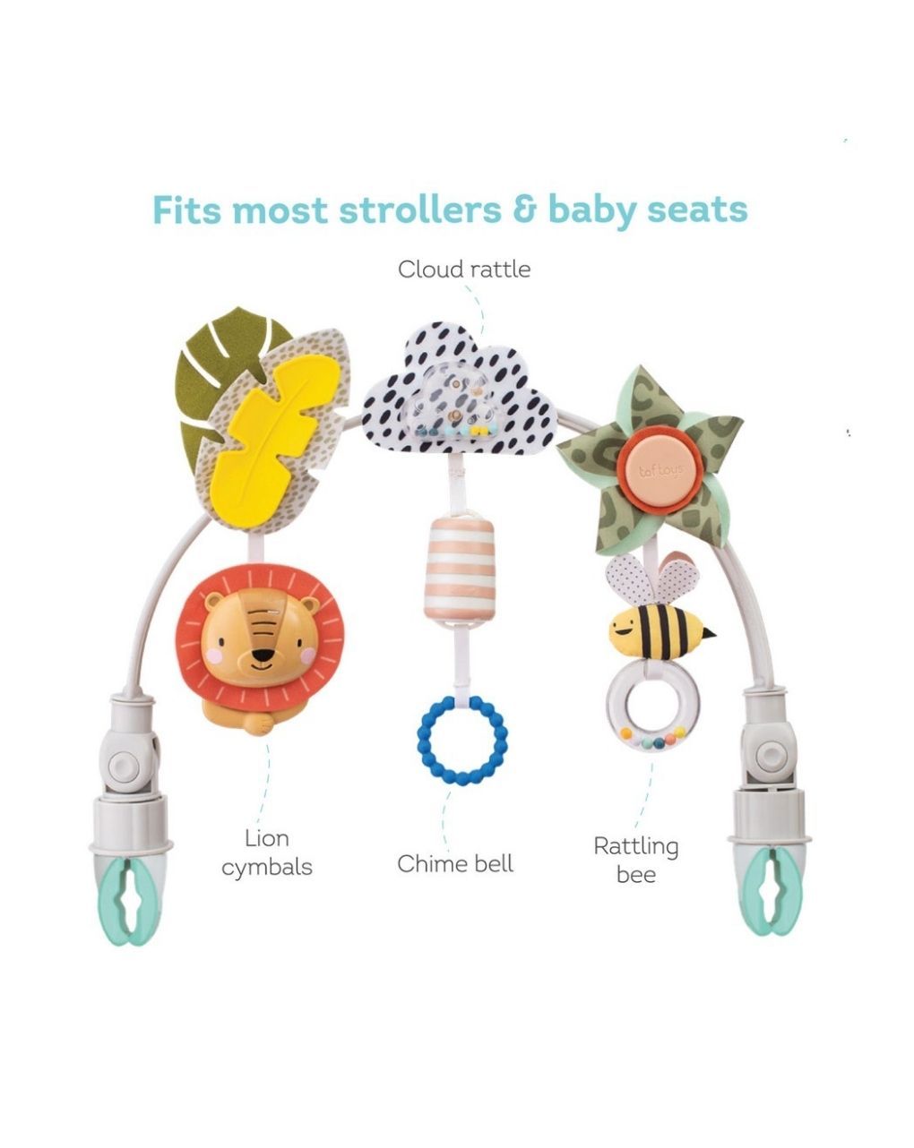 Taf toys μπάρα παιχνιδιών savannah adventures t-12795 - Taf-toys