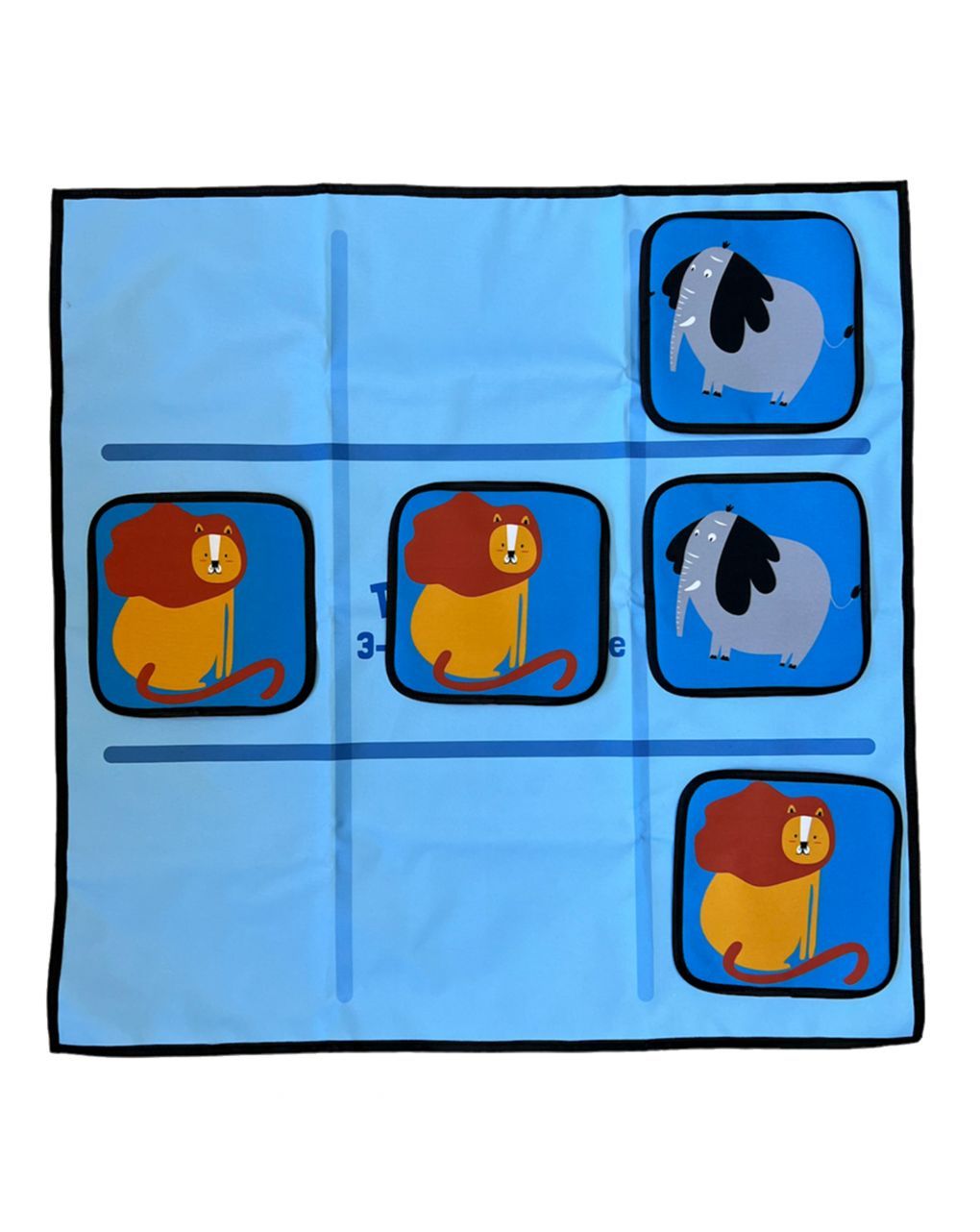 The toy bin επιδαπέδιο παιχνίδι τρίλιζα με ζωάκια cc50041