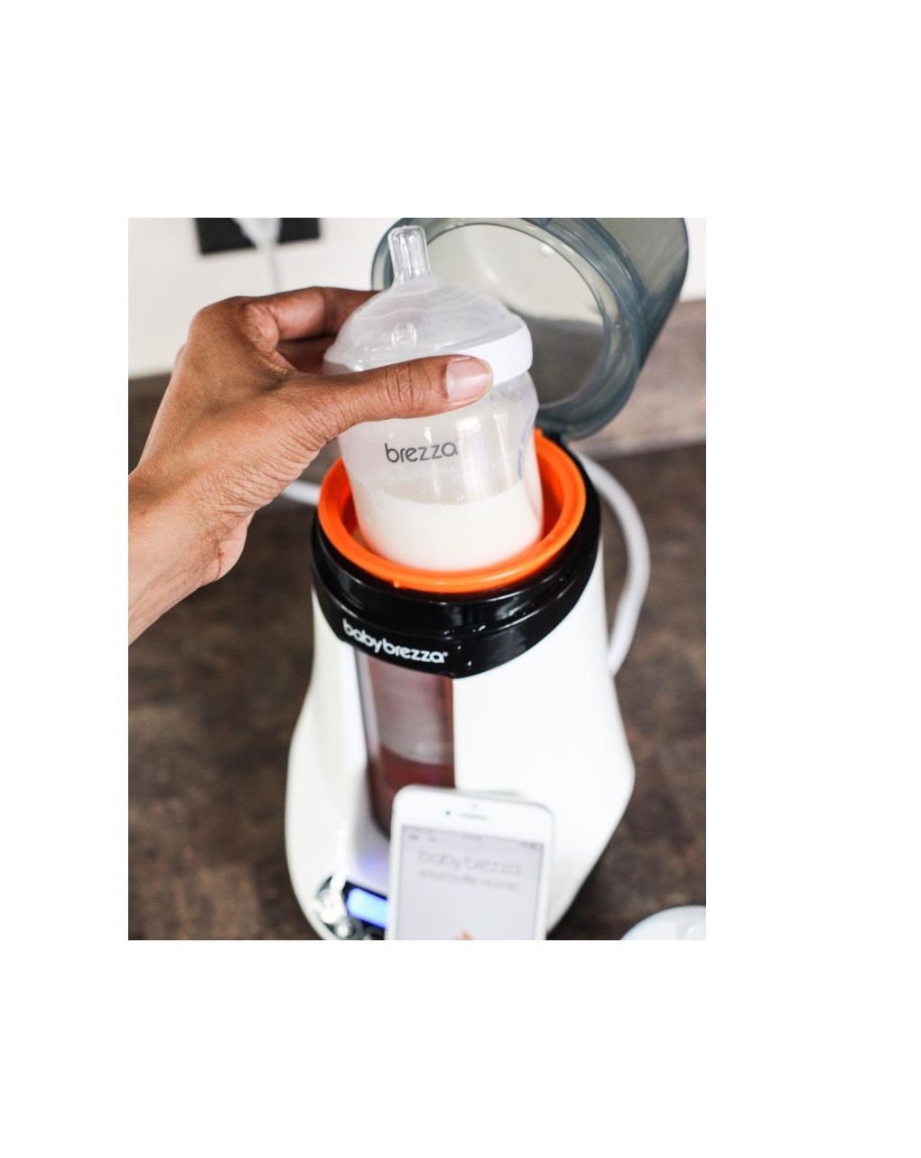 Baby brezza bottle warmer θερμαντήρας μπιμπερό με bluetooth - BABYBREZZA