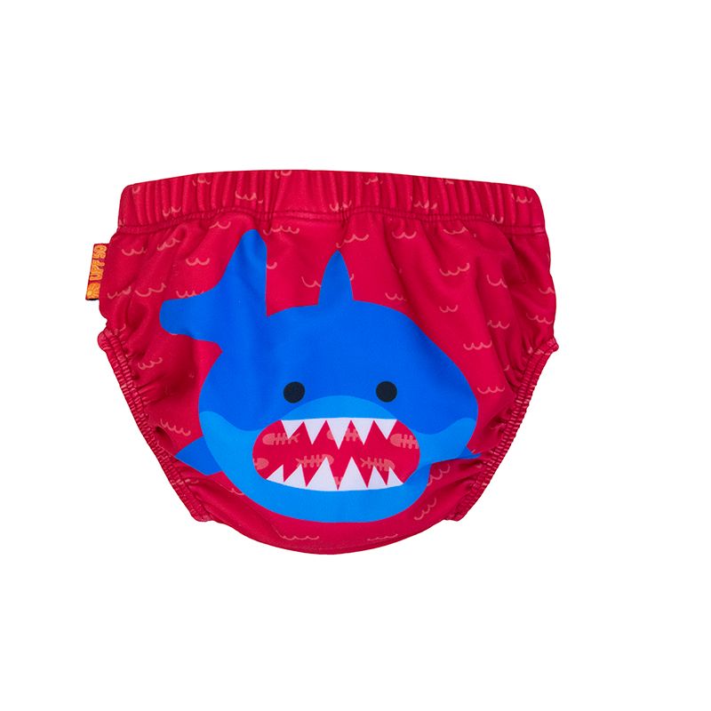 Zoocchini σετ μαγιό πάνα 2 τμχ sherman the shark upf50+ για αγόρι - Zoocchini