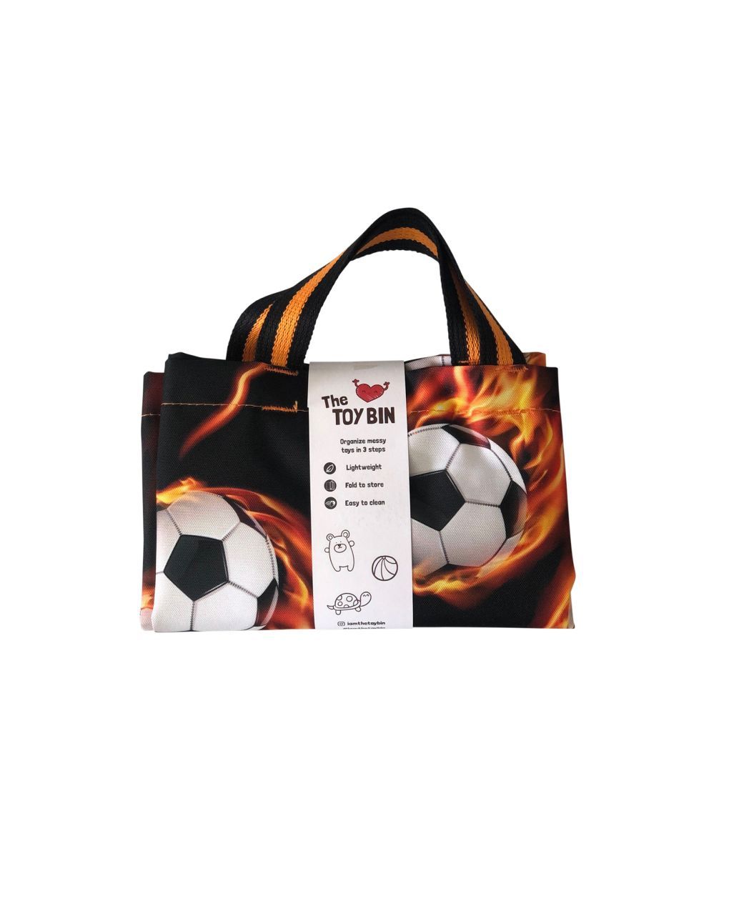 The toy bin μεγάλος σάκος αποθήκευσης παιχνιδιών bin fireball cc92608 - THE TOY BIN