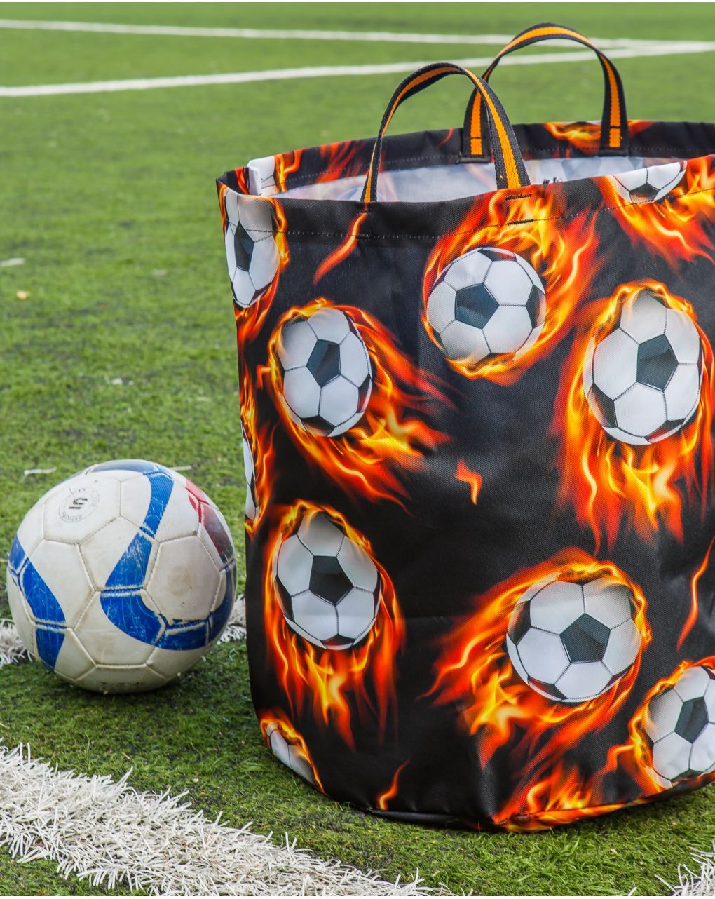 The toy bin μεγάλος σάκος αποθήκευσης παιχνιδιών bin fireball cc92608 - THE TOY BIN