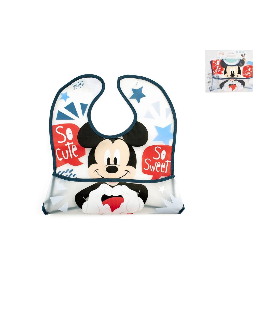 Lulabi σαλιάρα με τσέπη mickey - Lulabi