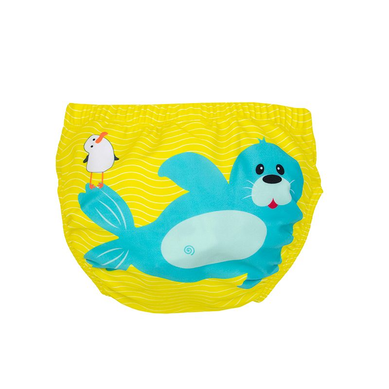 Zoocchini σετ μαγιό πάνα 2 τμχ seal upf50+ για αγόρι - Zoocchini