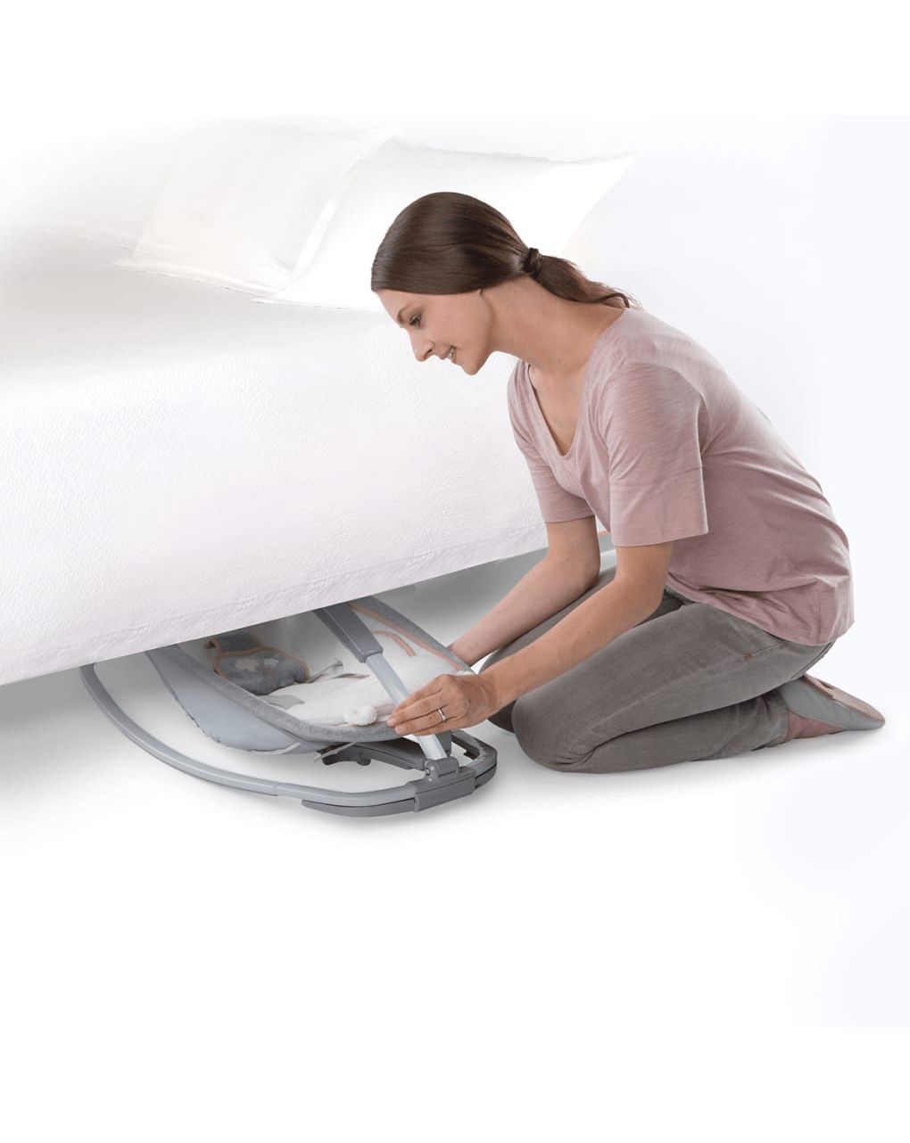 Ingenuity ριλάξ baby rocker bella teddy k10986 - Ingenuity