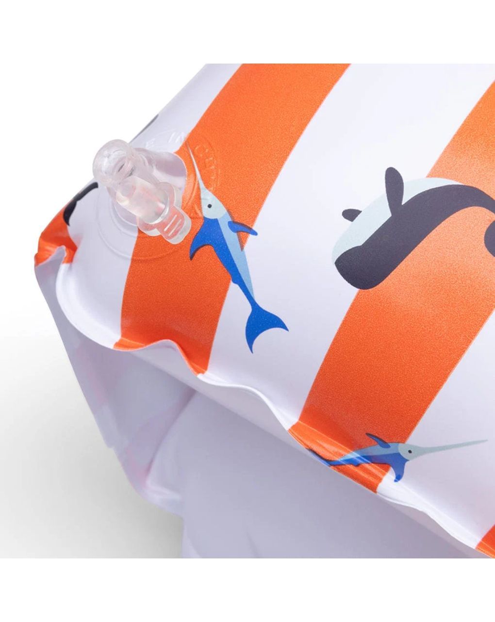 Swim essentials μπρατσάκια 2-6 ετών "red-white whale" swe-2020se152 - Swim Essentials